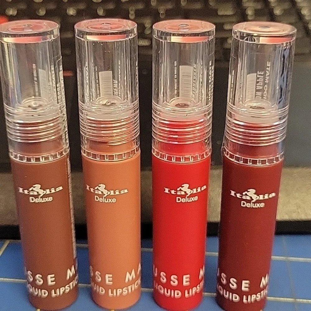 Italia Deluxe Mousse Matte Liquid Lipsticks Set of 4
